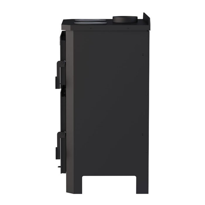 Poêle à bois avec four et plaque de cuisson Pramoda - 9 Kw – Image 2
