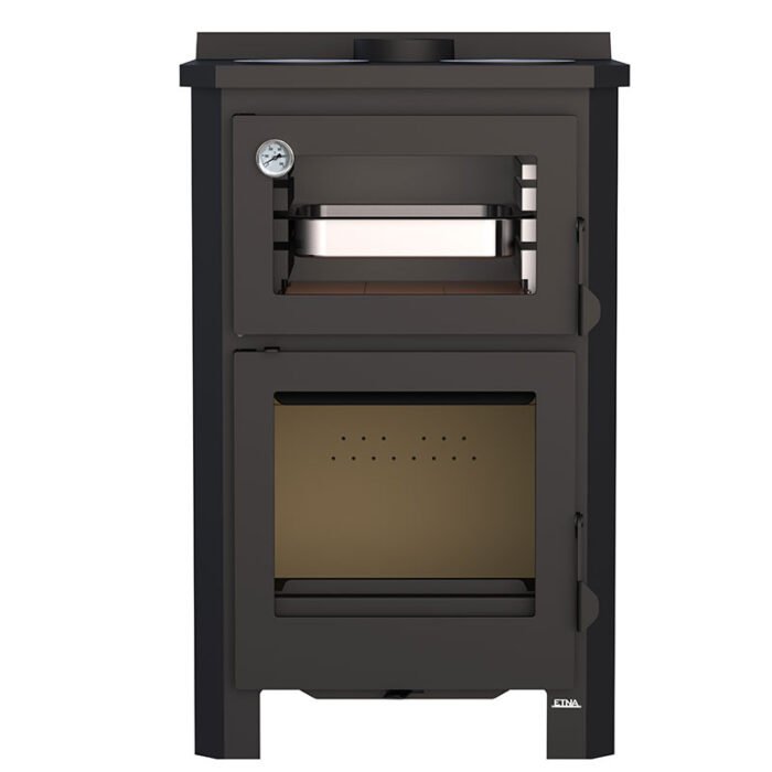 Poêle à bois avec four et plaque de cuisson Pramoda - 14 Kw – Image 3